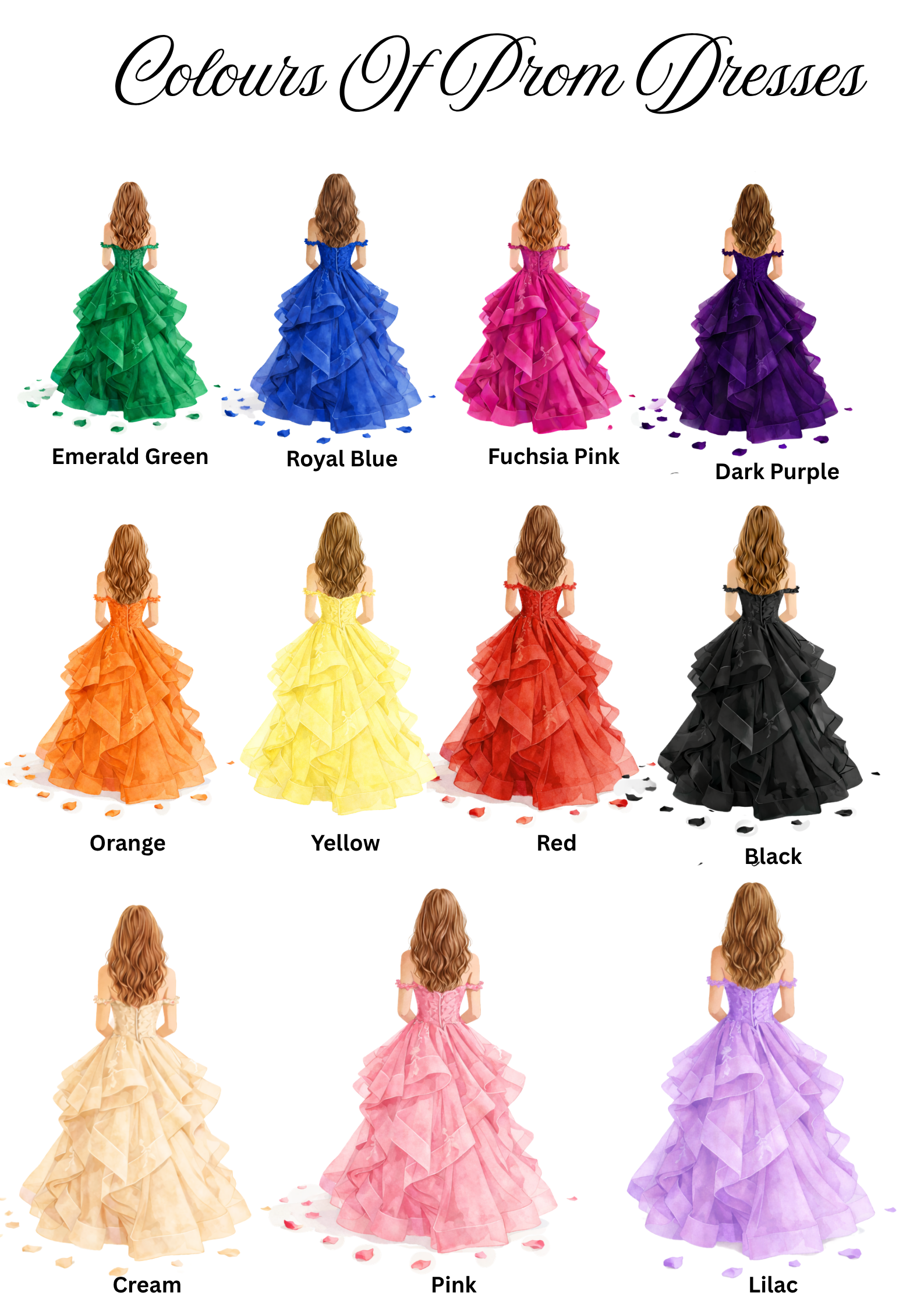 Personalised Leavers Prom Print | Prom Gift for Her | Keepsake
