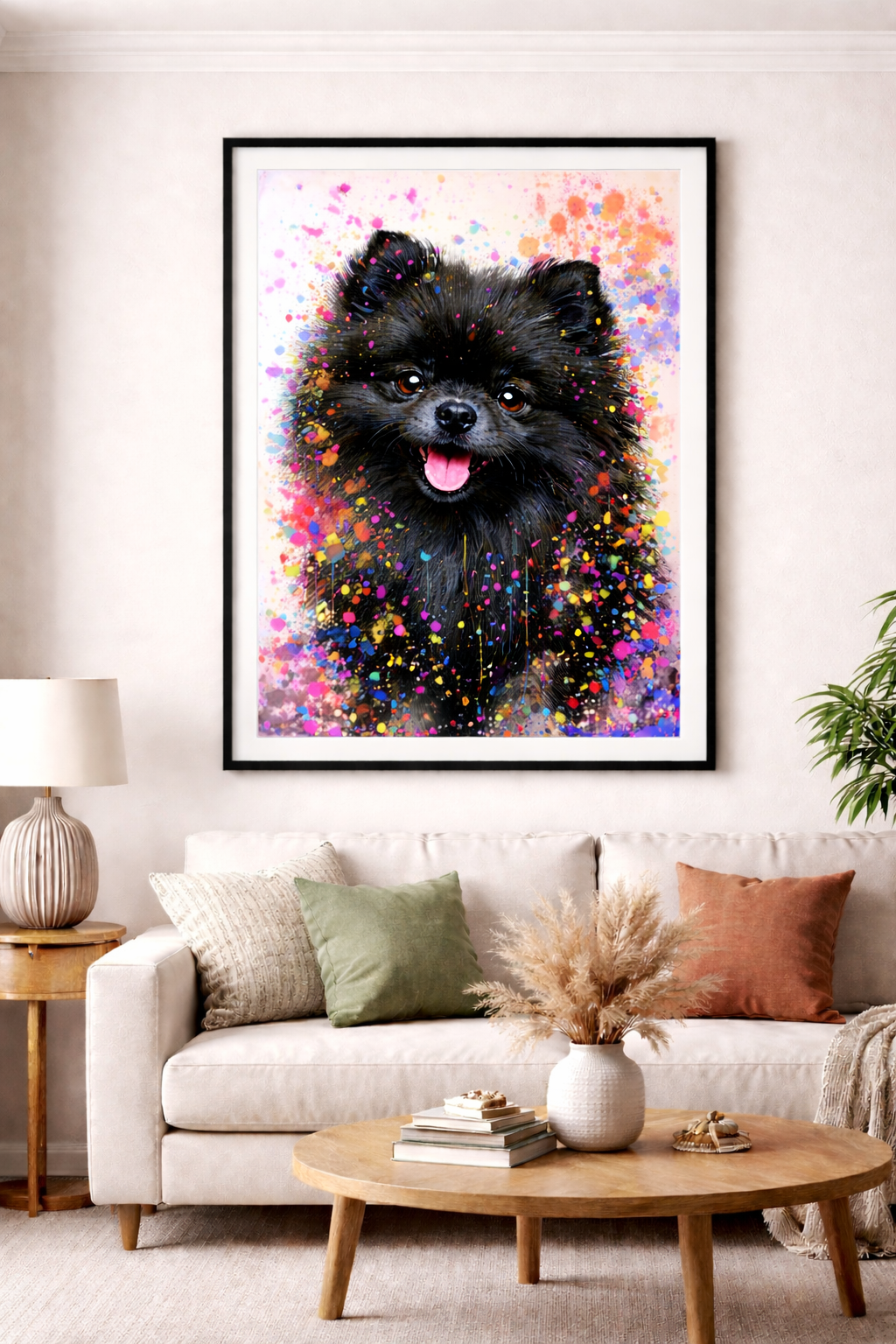 Pomeranian Wall Decor Print