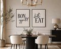 Bon Appetit Lets Eat Wall Art Decor