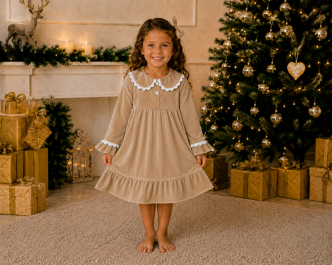 Personalised Christmas Night Dress
