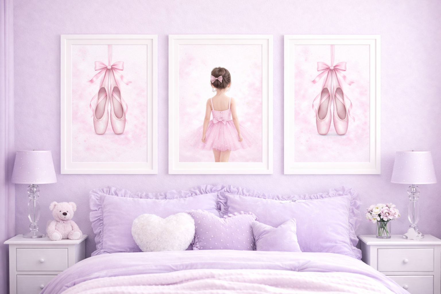 Princess Ballerina Wall Decor