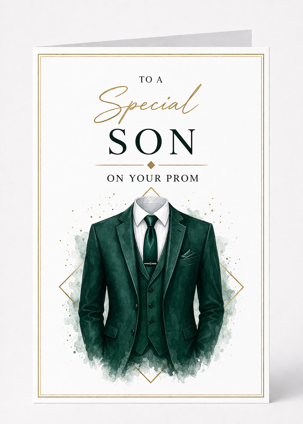 Prom Card for Son | Personalised Prom Keepsake Gift