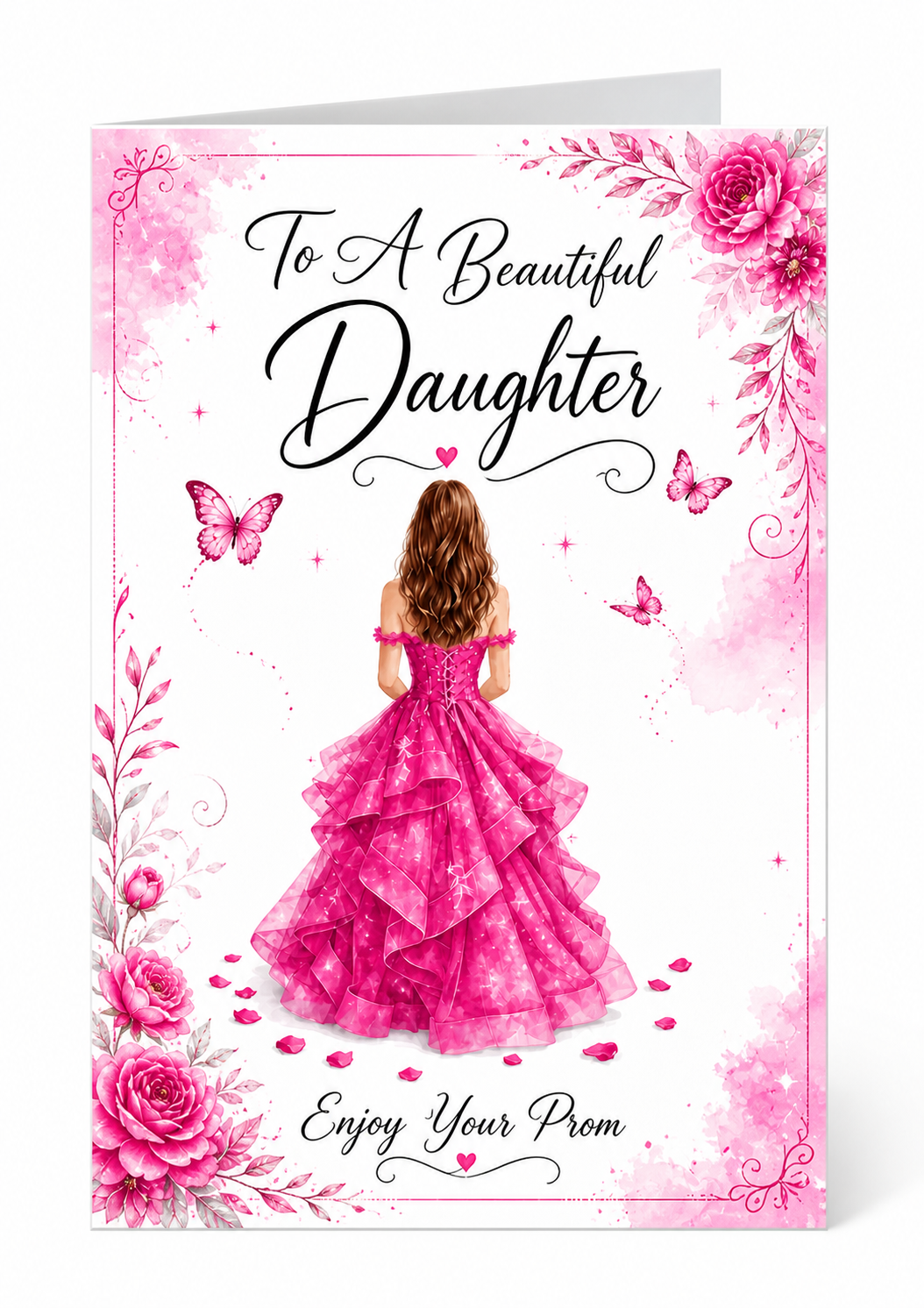 Personalised Prom Card for Daughter | Prom Night Keepsake | Mum to Daughter Prom Gift