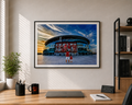 Personalised Arsenal Stadium Print | Football Gift for Him