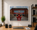 Personalised Liverpool Stadium Print | Football Gift for Him