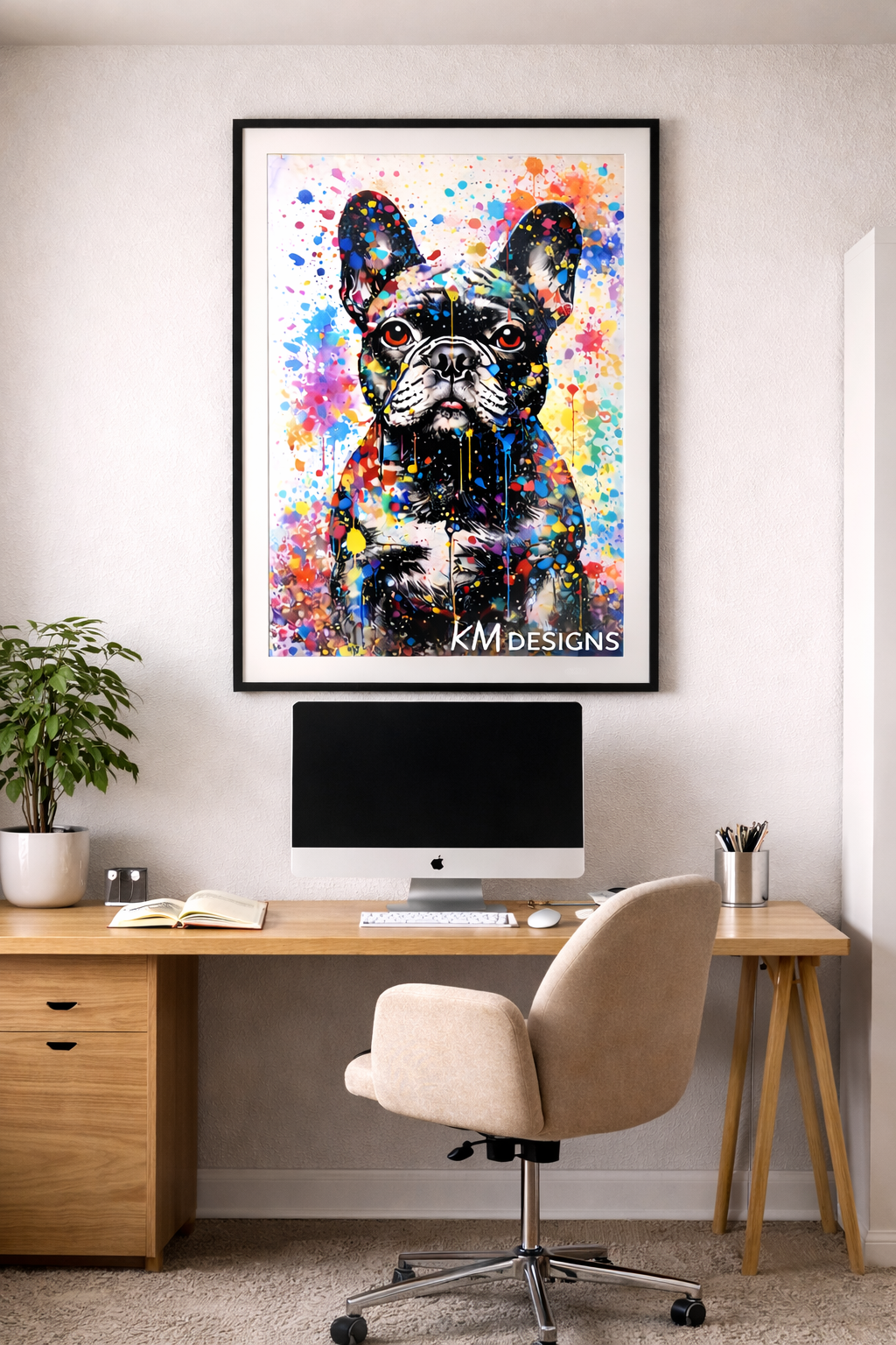 Frenchie Wall Art Decor