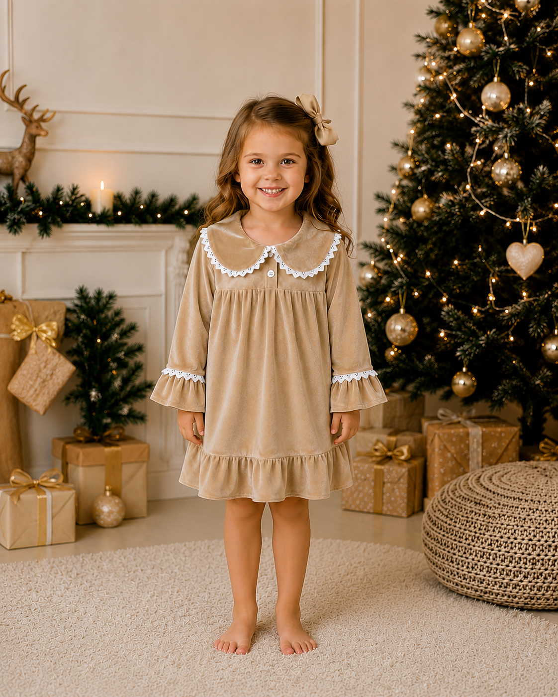Personalised Christmas Night Dress