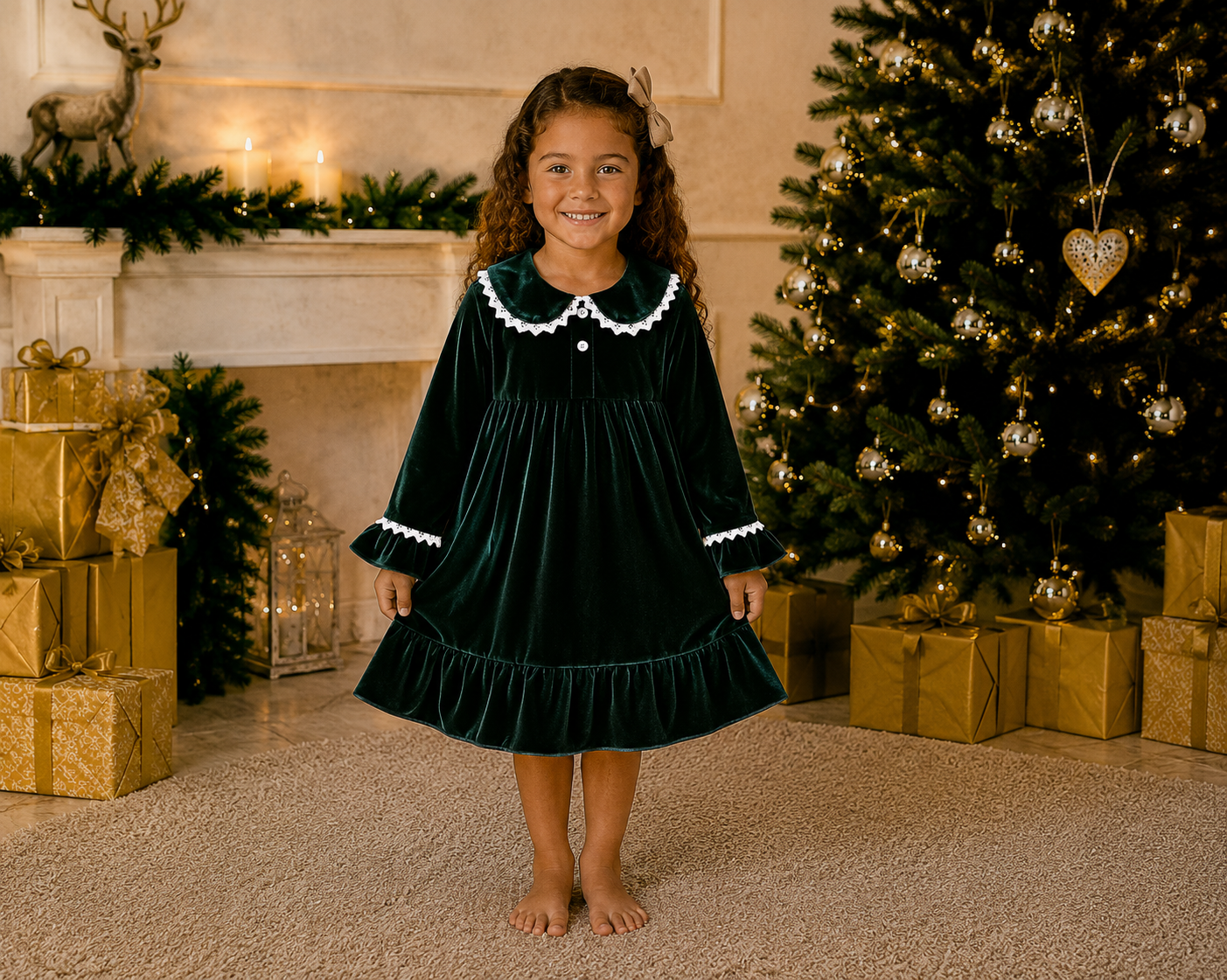 Personalised Christmas Night Dress