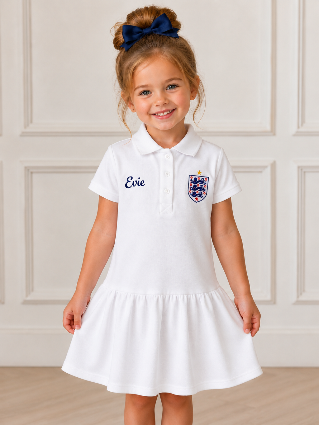 ✨ World Cup 2026 Inspired England Tennis Style Dress Set ✨