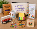 Personalised Teacher's Gift Bundle | End of Term Teacher Gift Set