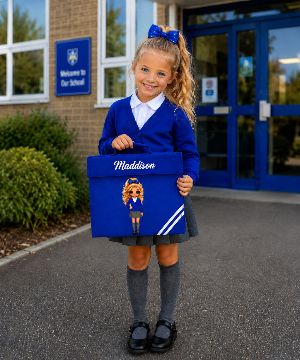 ✨ Personalised School Book Bag ✨