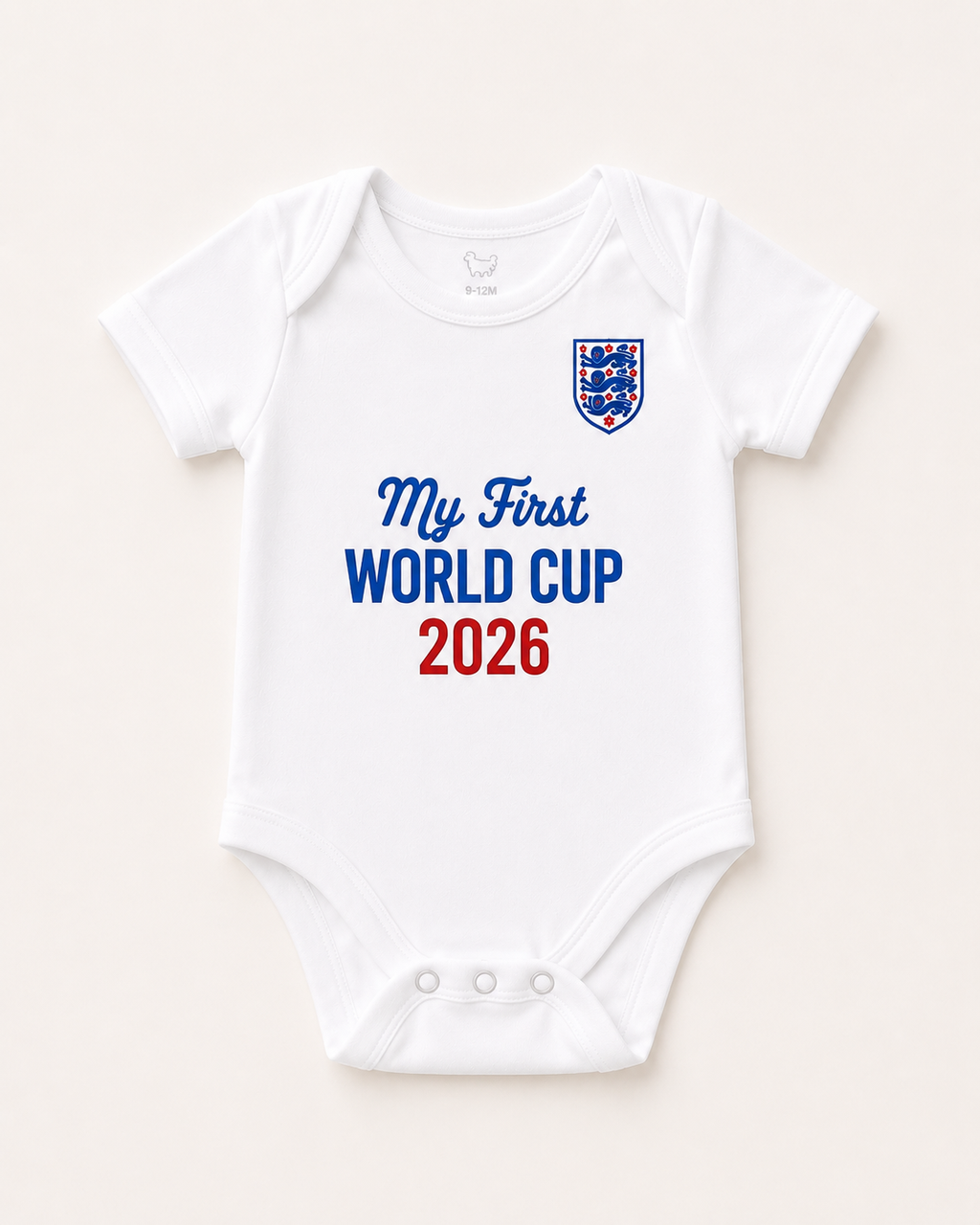 Personalised England Football Baby Vests | Kids Match Day Outfit World Cup 2026