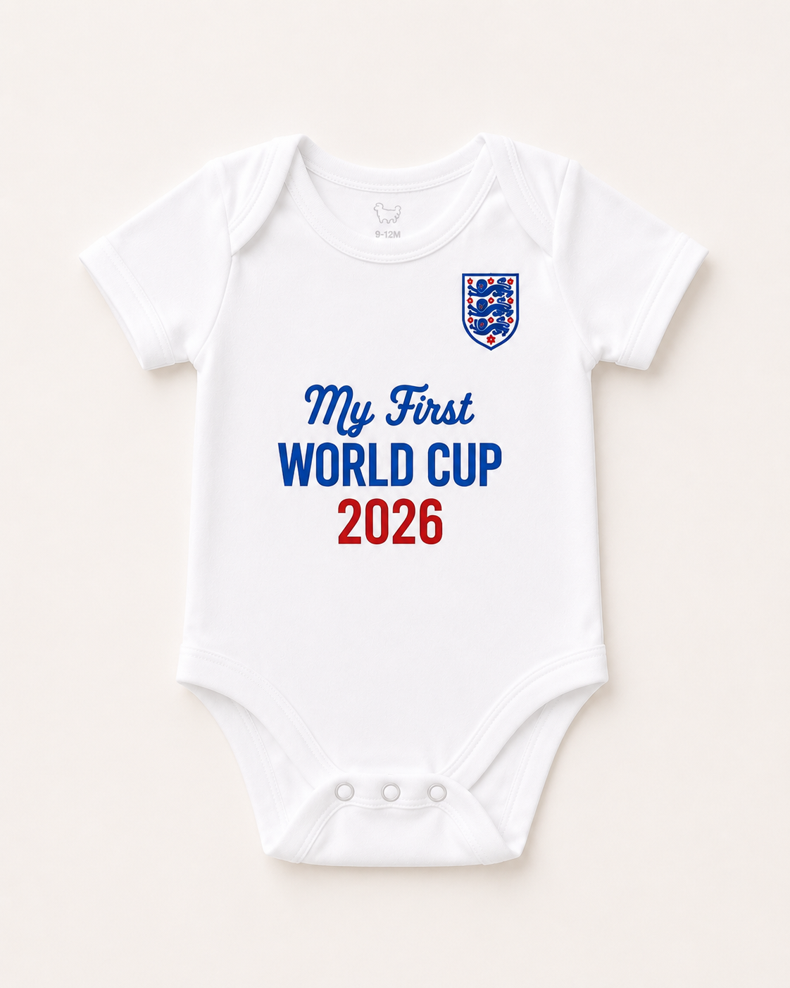 Personalised England Football Baby Vests | Kids Match Day Outfit World Cup 2026