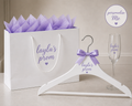 Prom Gift Set | Gift Bag, Dress Hanger & Champagne Glass | Prom Night Gift
