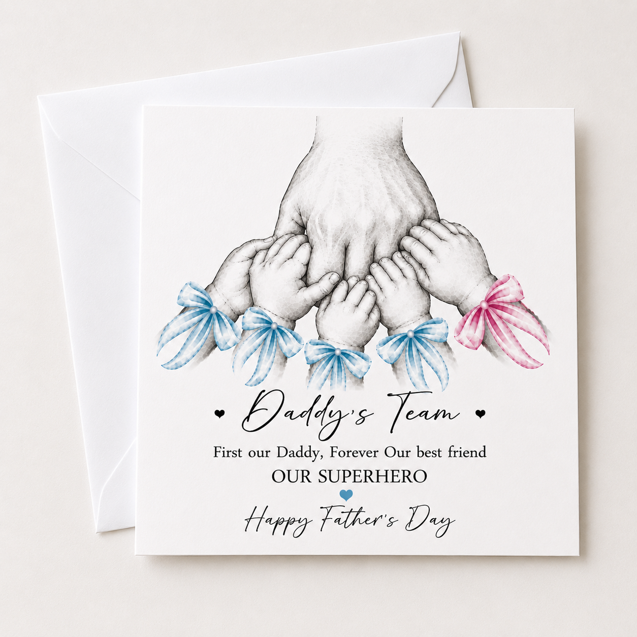 Personalised Father's Day Card | Heartfelt Gift for Dad