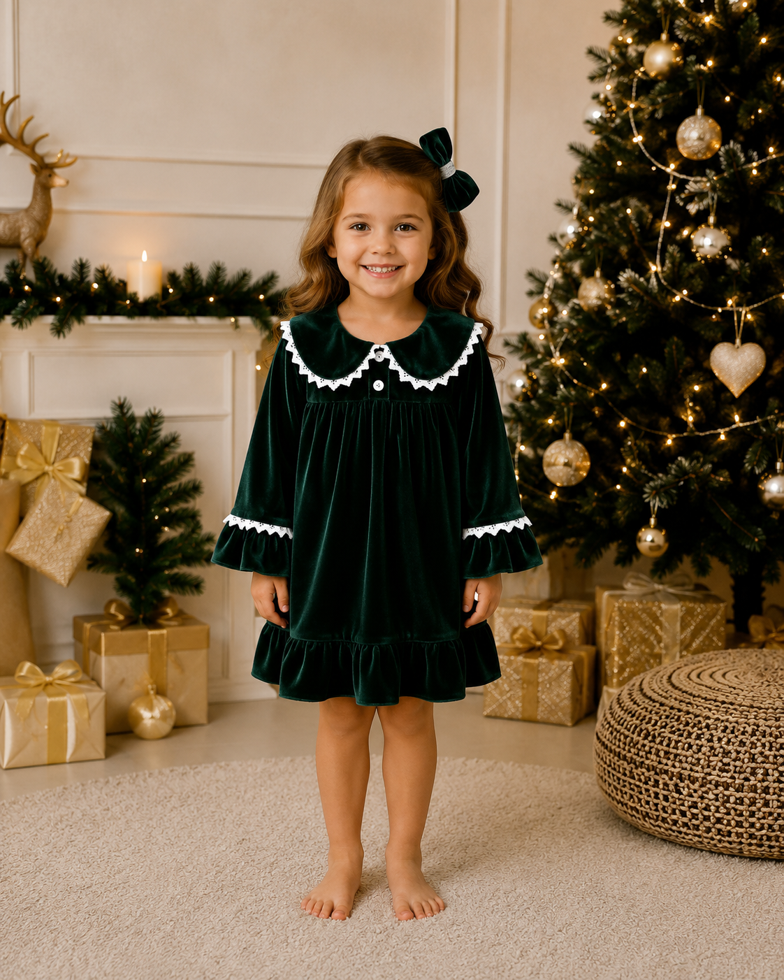 Personalised Christmas Night Dress