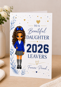 Personalised Year 6 Leavers Card | A5 School Graduation Keepsake Gift