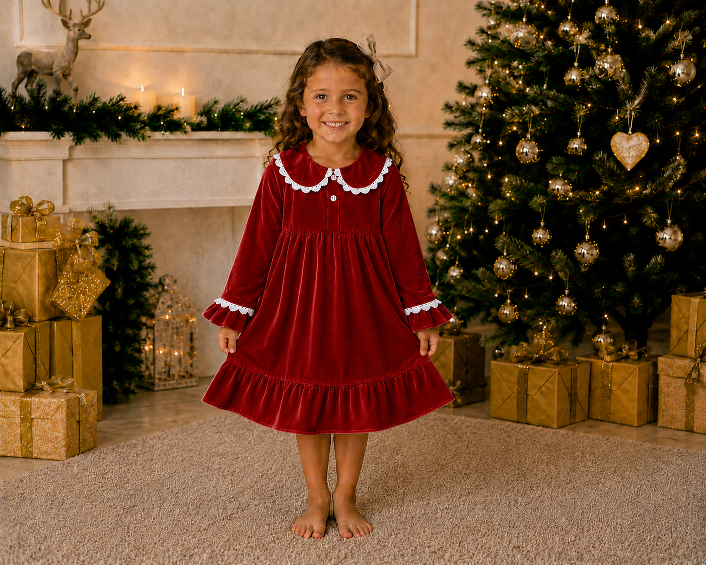 Personalised Christmas Night Dress