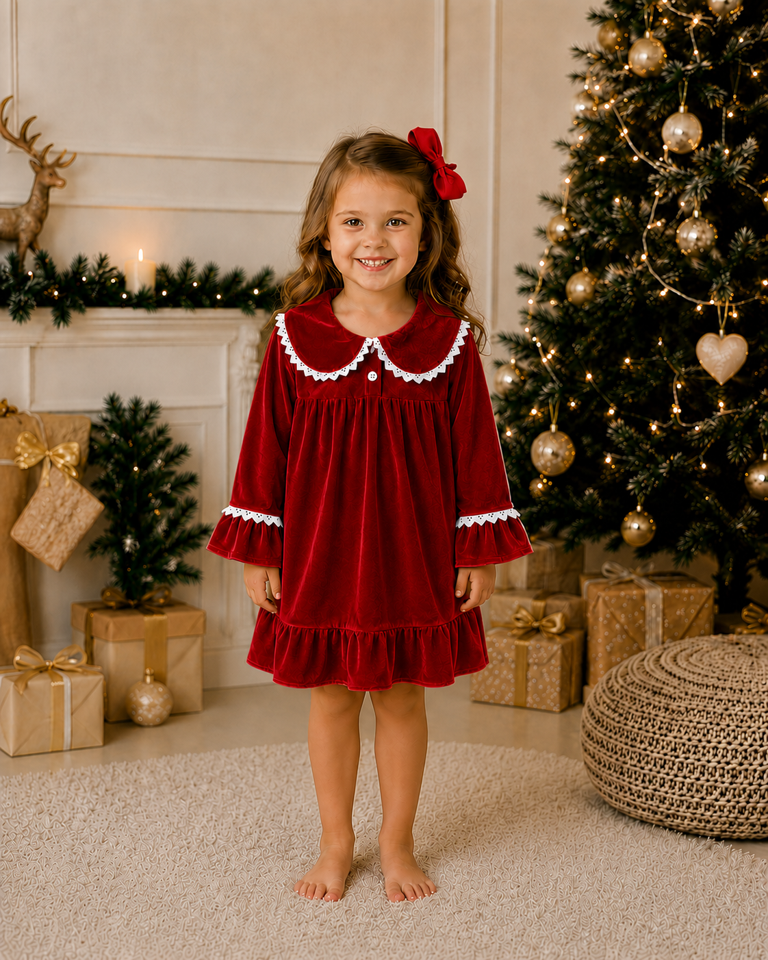Personalised Christmas Night Dress